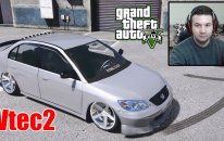 Gta 5 Özden Soydaş Honda Civic Vtec2 Mod!!! Ekip