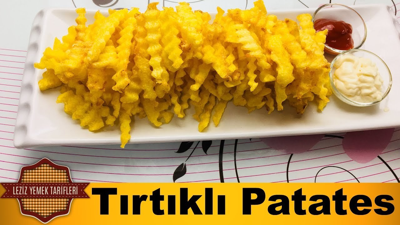 Fırında Patates Kızartması Videosu Fırında Patates Kızartması Videosu
