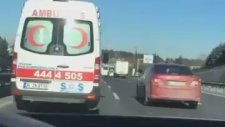 Ambulans ile Makasta Kapışmak