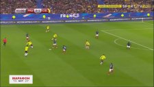 Fransa 2-3 Kolombiya (Maç Özeti - 23 Mart 2018)
