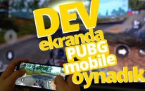 Dev Ekranda Pubg Mobile Oynadık!
