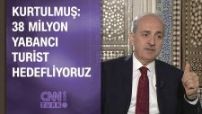 Numan Kurtulmuş: 38 Milyon Yabancı Turist Hedefliyoruz