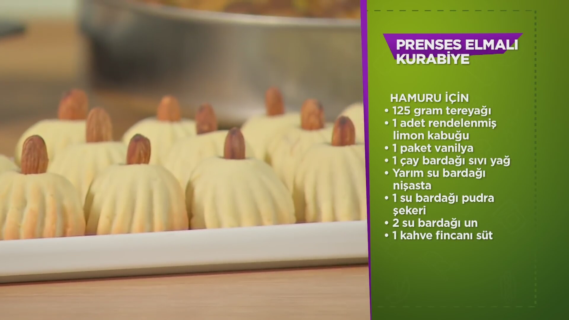 Prenses Elmalı Kurabiye Prenses Elmalı Kurabiye