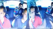 UBER Sürücüsüne Silah Çekip Arabayı Gasp Ettiler