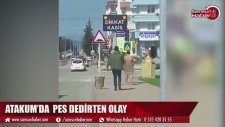 Samsun Sokaklarında Çırılçıplak Gezen Vatandaş