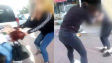 Sivas'ta Liseli Kızlar Saç Saça Baş Başa Kavga Etti