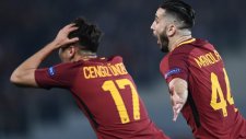 Cengiz Ünder'in Barcelona maçında Manolas'a yaptığı asist