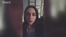 Birce Akalay'ın Göz Yaşlarıyla İnsanlara Seslenmesi