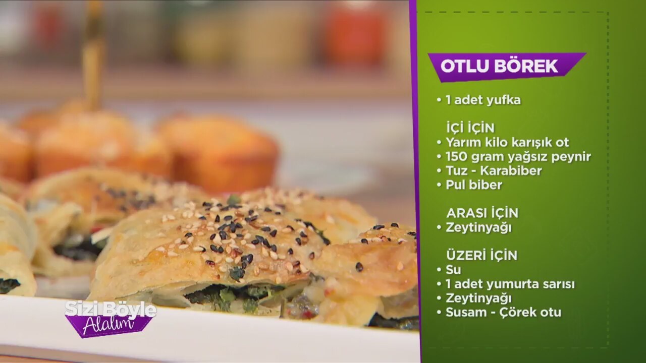 Peynirli Otlu Börek Peynirli Otlu Börek