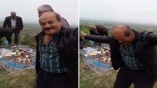 Alkolü Fazla Kaçıran Dayı Tepeden Aşağı Yuvarlandı