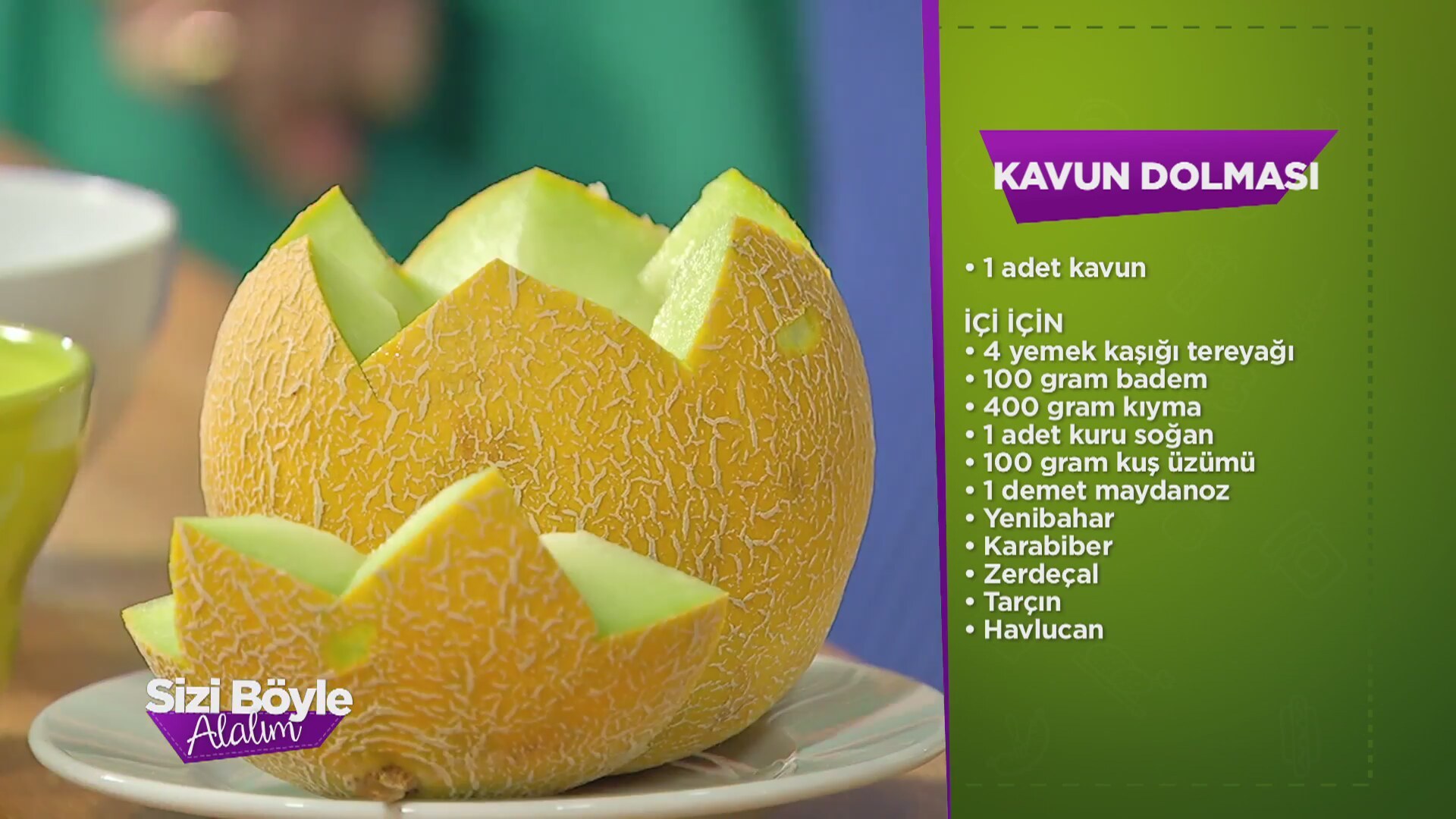 Kavun Dolması Tarifi Kavun Dolması Tarifi
