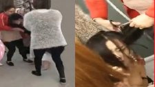 Kocasının Metresi ile Mağazada Karşılaşan Öfkeli Kadın