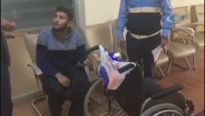 Tekerlekli Sandalyeyle Geldiği Karakolda Ayaklanan Dilenci