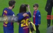 Lionel Messi'nin dün geceye damga vuran hareketi
