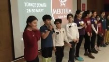 Tekerlemeler Türkçe Şenliği Türkçeyi Doğru Kullanmak Türkçe'mizi Düzgün Kullanalım Aykut öğretmen
