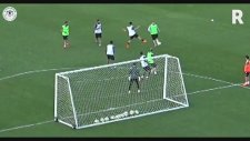 Sergen Yalçın'dan Antrenmanda Müthiş Gol