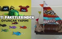 Paketlerden Oyuncak Yapımı / Kolay Ve Eğlenceli!