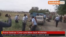 Polise Saldıran