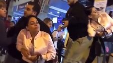 Kocası ile Metresini Havalimanında Basan Öfkeli Kadın