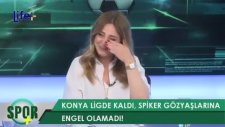 Merve Toy'un Konyasporlu Spikeri Görünce Gözyaşlarına Boğulması