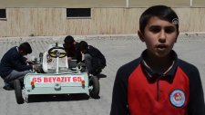 Atık Malzemelerden Go Kart Aracı Yapan Ortaokul Öğrencisi