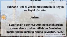 Dileklerin Kabulü İçin “Mübin Duası” Kuvvetli Bir Dua Tertibidir