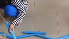 PVC'den Basit Yay Yapımı