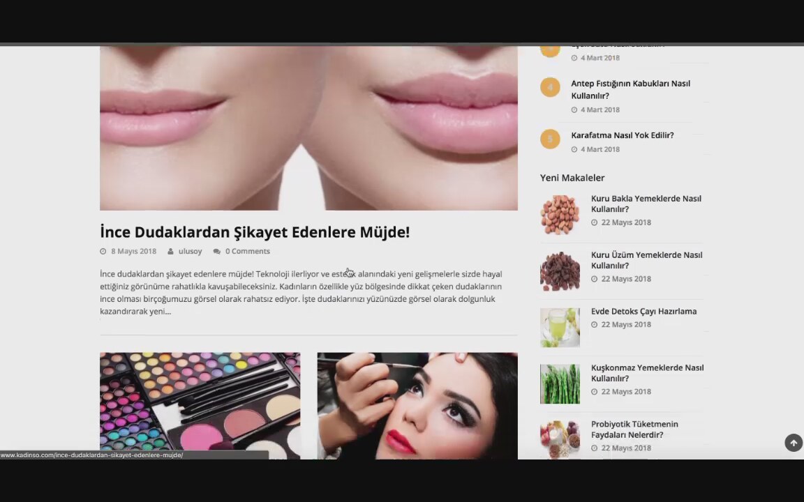 İnce Dudaklardan Şikayet Edenlere Müjde İnce Dudaklardan Şikayet Edenlere Müjde