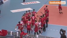 Voleybol: 2018 Cev Avrupa Ligi - Türkiye: 3 - Hollanda: 2