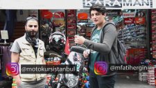 Motosikletten İnip Rambo Bıçağı İle Kovalamak