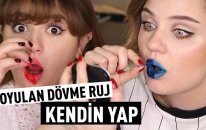 Soyulan Dövme Ruj Yapımı | Cansu Yeğin İle Birlikte