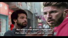 Muhammed Salah'ın Sergio Ramos'a Dansöz Kıyafeti Giydirmesi
