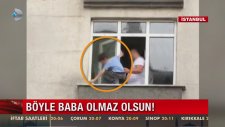 Çocuğuna Cam Sildiren Baba