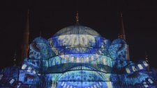 Sultan Ahmet Camii'nde Yapılan Video Mapping Gösterisi
