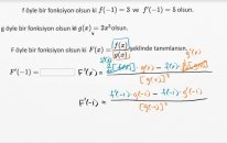 Bölüm Kuralı Örneği (Matematik)(Kalkülüs)
