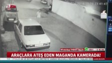 Sebebsiz Yere Araçlara Ateş Eden Maganda