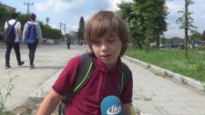 Kesilen Ağaca Ağlayan Minik Doruk Daha Çok Ağaç Dikilmesini İstiyor