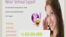 Recover All Issues Contact 1-833-995-8999 Yahoo Customer Service Number