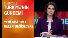 Yeni sistemle neler değişecek? - Türkiye'nin Gündemi 01.06.2018 Cuma