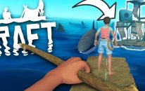 Gizemli Tekneye Yüzdük! Battı? - Raft #1