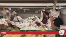 Göçmenleri Kaçırmak İçin Folyoya Sardılar