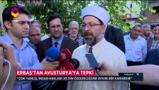 Erbaş’tan Avusturya’ya Tepki
