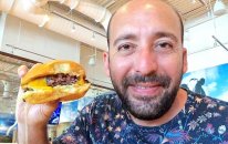 Kobe Etinden Burger ve Sirkeli Patates Kızartması: ZinBurger