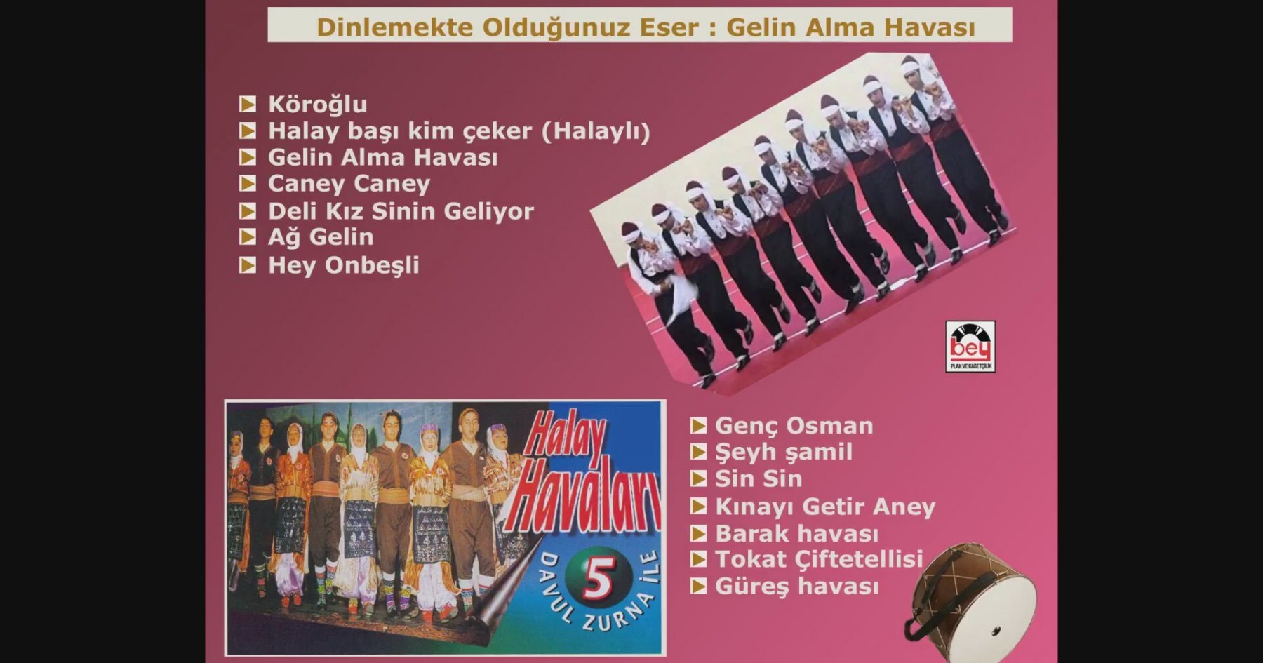 Halay Havaları 5 / Davul Zurna ile Gelin Alma Havası