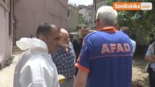Sokağa Yayılan Koku Ekipleri Harekete Geçirdi