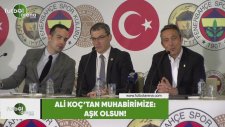 Ali Koç'tan muhabirimize: