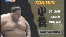 284 Kiloluk Sumo Güreşçisinin Yenilmesi.