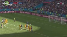 Antoine Griezmann'ın Avustralya'ya penaltıdan attığı gol