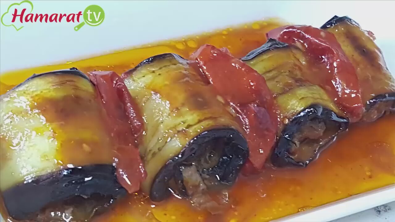 Köfteli Patlıcan Sarma Köfteli Patlıcan Sarma