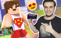 Iphone X 'de Mınecraft Oynamak